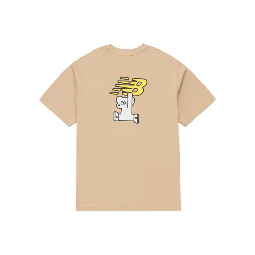 New Balance совместный бренд x SEIJI T-рубашка унисекс хаки