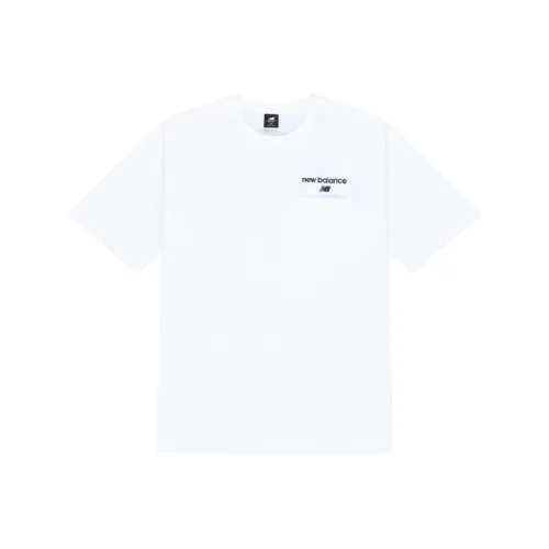 New Balance совместная футболка T Мужская Белая