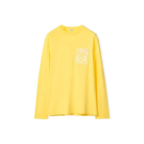 LOEWE Совместное издание Желтые Мужские T-рубашки