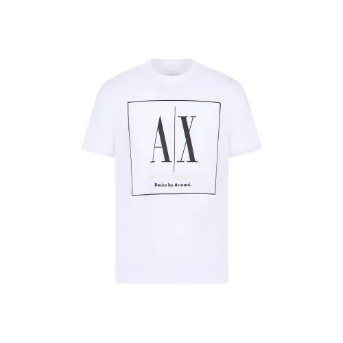 ARMANI EXCHANGEAE SS23 T Рубашка Мужская Белая
