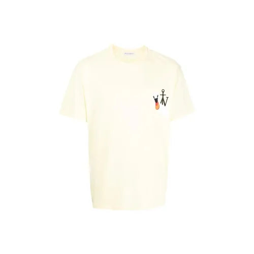 JW Anderson Желтые Мужские Футболки