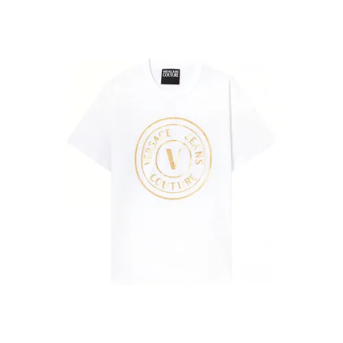 VERSACE JEANS COUTURE Белая Мужская Футболка