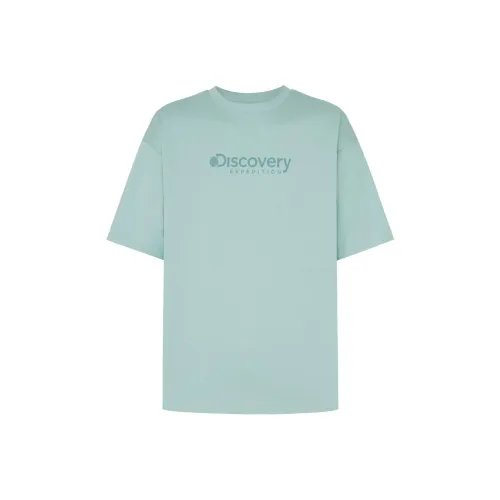 Discovery EXPEDITION Серый Зеленый Мужская T-Рубашка