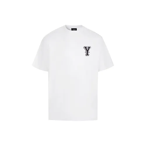 YLDP Белая унисекс футболка