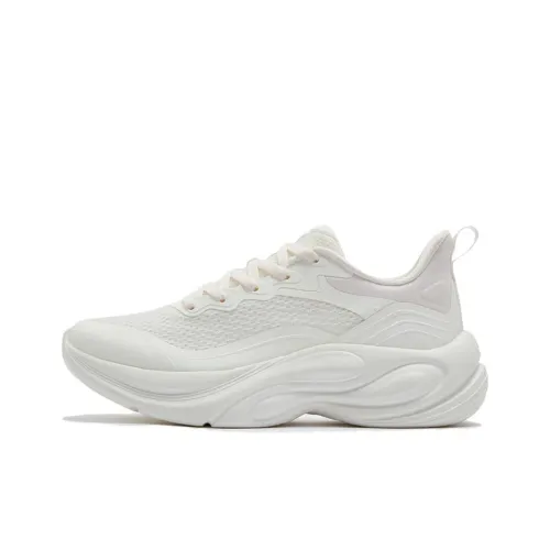 361° Spirit Fox 2,0 Устойчивый к истиранию Дышащий Низкий Топ Повседневные Беговые кроссовки Женские Белые