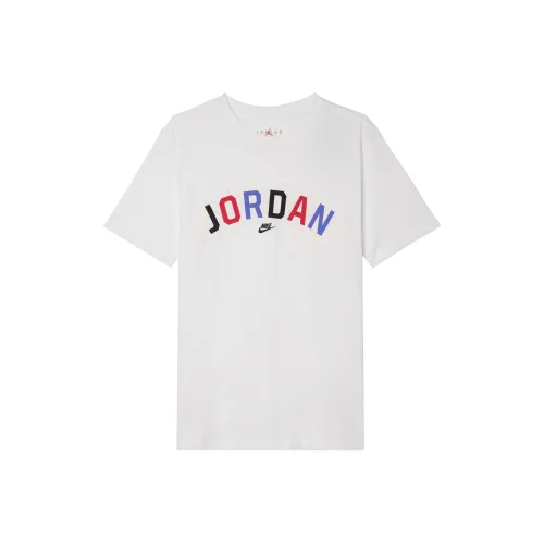 Джордан Белый Мужская Футболка