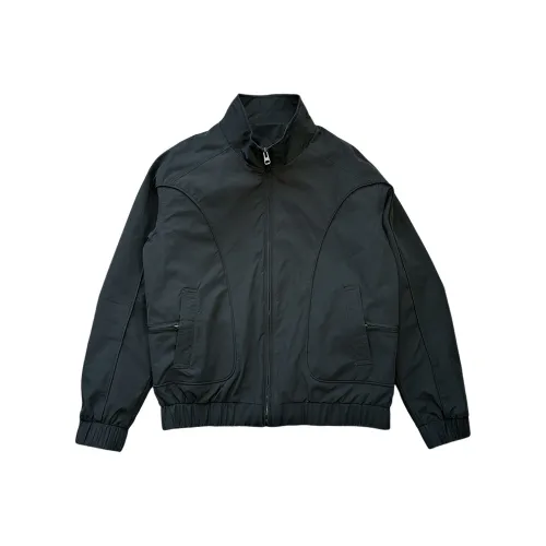 YOFVV Черная унисекс куртка