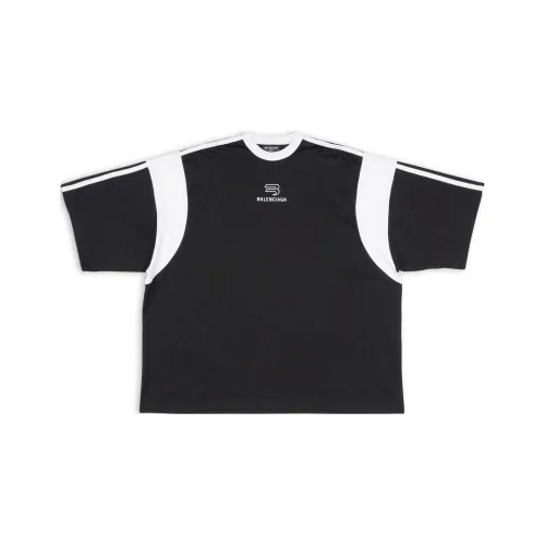 Balenciaga Мужские черные футболки