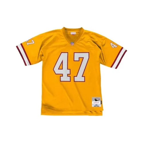 Mitchell Ness Желтые Мужские Футболки