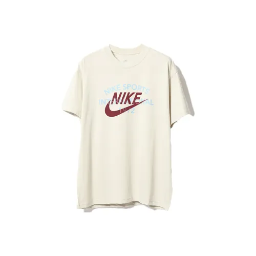 Nike Светлый костный Мужской T-рубашки