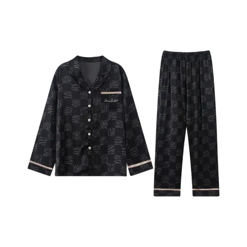 Huggy Kissy Пижамный комплект Женские Черный