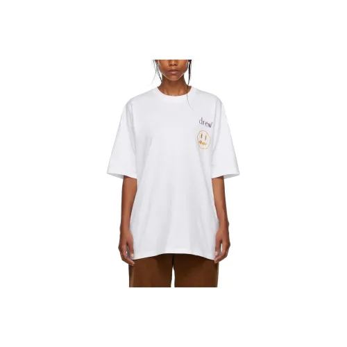 Drew House Letter Logo Series Белая Унисекс Футболка
