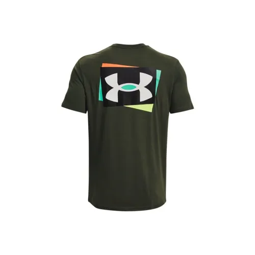Under Armour T-Shirt Мужской Зеленый