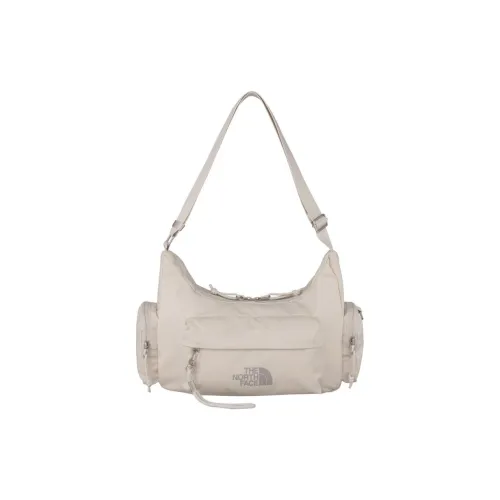 The North Face Хобо Сумка Одно Плечо Через Плечо На открытом воздухе Сумка Нейлон Кремовый Женский