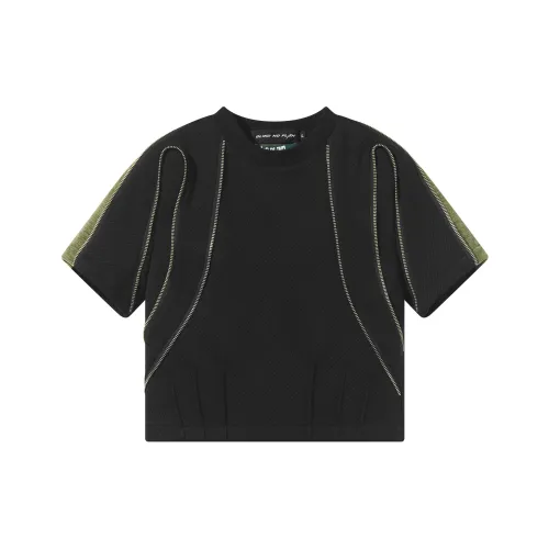 BLIND402 Черные Мужские T-рубашки