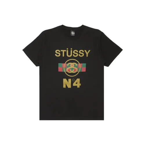 Stussy Черные Мужские T-Рубашки