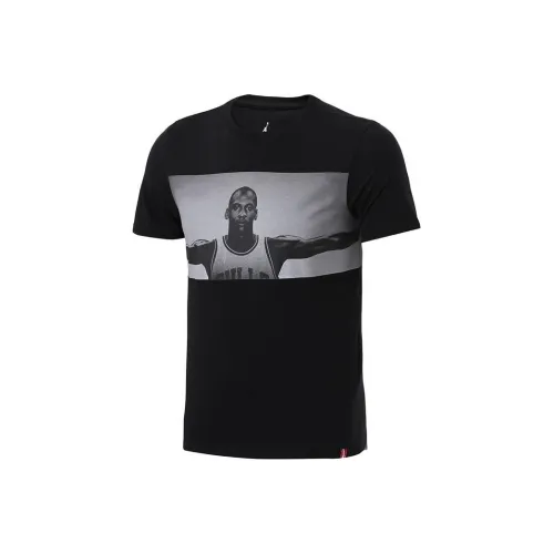 JORDAN Черные Мужские T-Рубашки