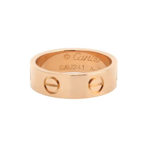 Cartier Кольцо #LOVE# Розовое Золото