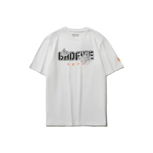 LINING Badfive Стандартная T-рубашка Мужская Базовая Белая