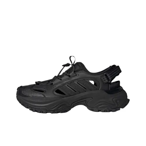 Adidas SNEAKER SANDAL Нижняя юбка Резистентная и Дышащая Обувь для горных походов Унисекс Черный