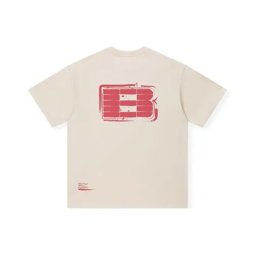 Безшовный крой Унисекс Футболки