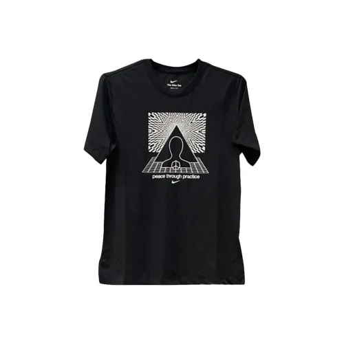 Nike Мужские черные футболки