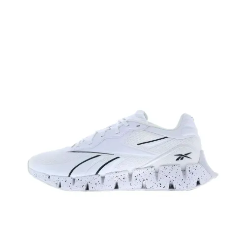 Reebok Zig Dynamica 4 Low Топ Беговые кроссовки Женские Белый Черный