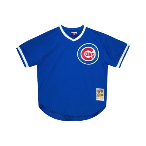 Mitchell Ness Темно-синие мужские футболки