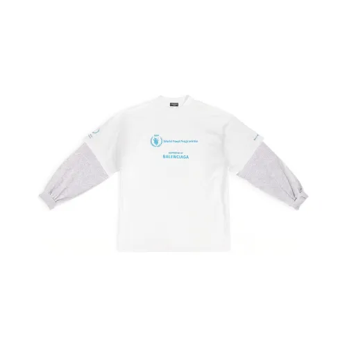 Balenciaga x WFP Белый Мужской T-рубашки