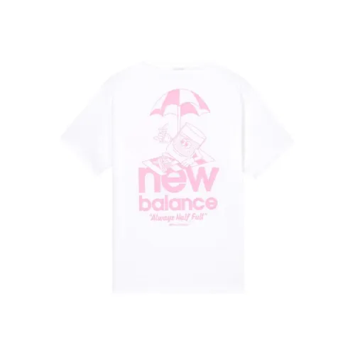 New Balance T-Shirt Мужской Белый