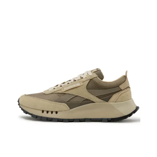 Reebok совместный бренд CL LEGACY W+ Низкие беговые кроссовки для повседневного использования Unisex Light Хаки