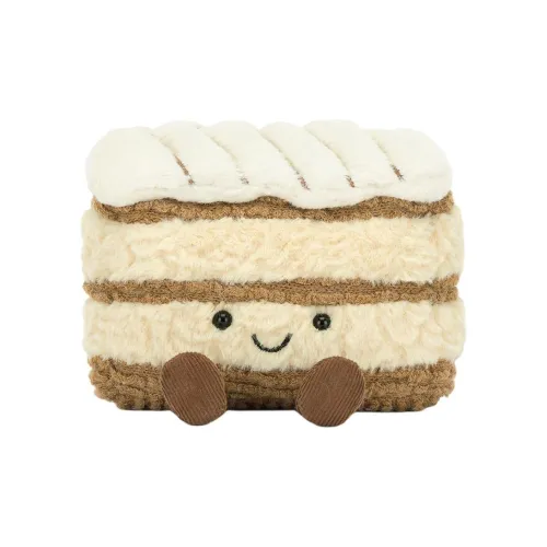 JELLYCAT Interesting Food Милим Цвет круассана Кукла Плюшевая кукла 9 см Рекомендуемый рост