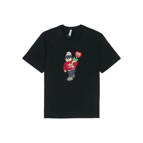 Adidas Originals Charr Morita Collaboration Collection T-Shirt Унисекс Черный