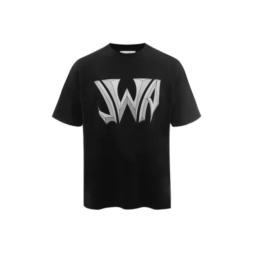 JW Anderson Мужские черные T-рубашки
