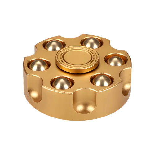 Lezhi by me Левая сторона WHEEL Кончик пальца Волчок Bullet Латунный Игрушки