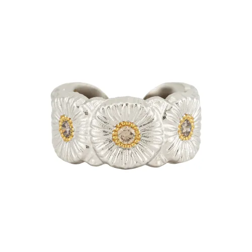 BUCCELLATI 925 стерлинговое серебро кольца унисекс серебро