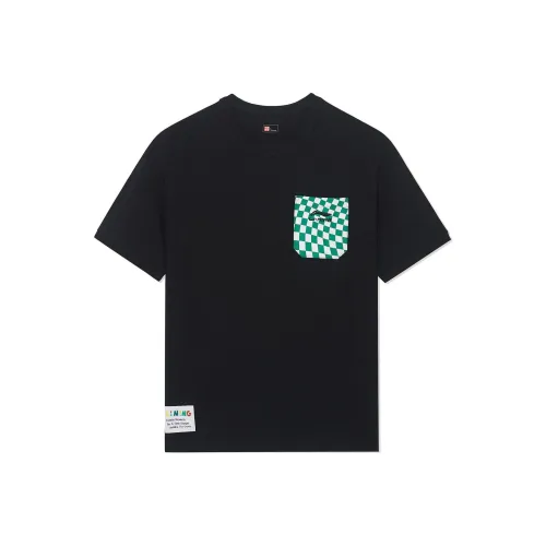 LINING Черная Унисекс Футболка