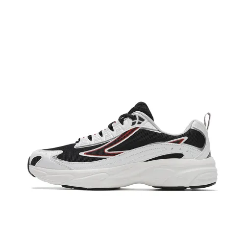 FILA VERDICT Низкий топ Повседневная беговая обувь Мужская Черный Белый