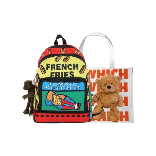 Bywhich Oxford Рюкзак Унисекс Желтый Светло-зеленый