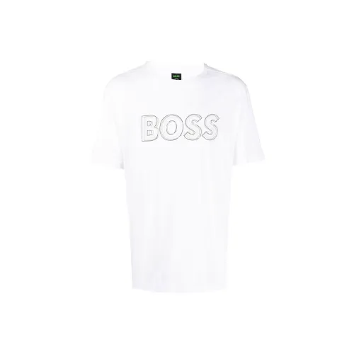 Hugo Boss SS22 T Рубашка Мужская Белая