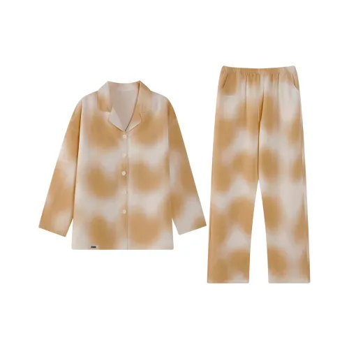 Huggy Kissy Пижамный комплект женский оранжевый желтый