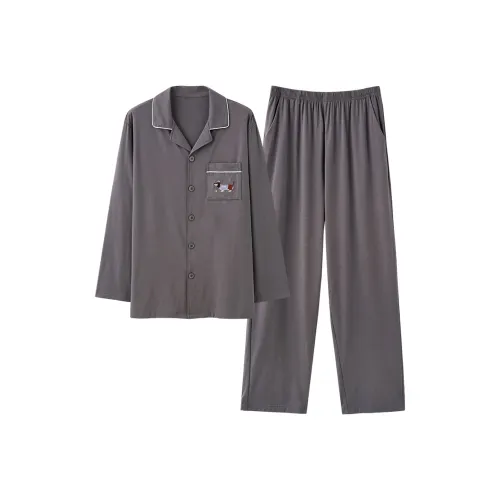 White Ran Мужской Пижамные Комплекты