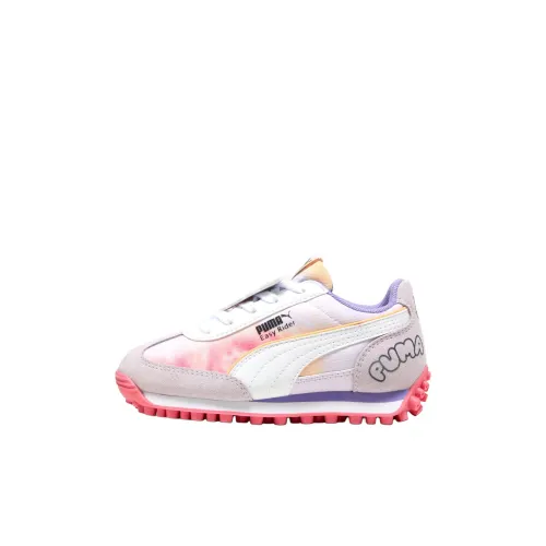PUMA Easy Rider Детская Повседневная Обувь Низкий Верх Белый/Розовый/Фиолетовый Дошкольная