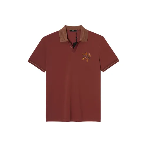 LIU·JO UOMO Кирпич Красный Мужская T-Рубашка