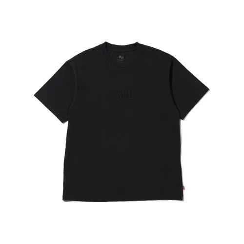Levis Straight Fit T-Shirt Unisex Black