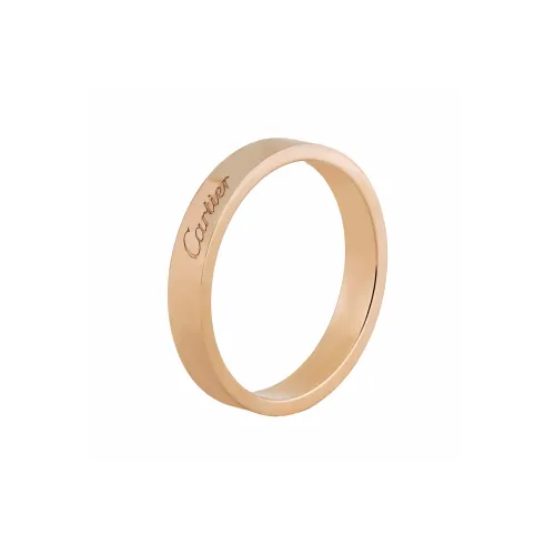 Cartier Обручальное Кольцо C De Cartier Розовое Золото