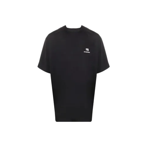 Balenciaga Мужские черные футболки