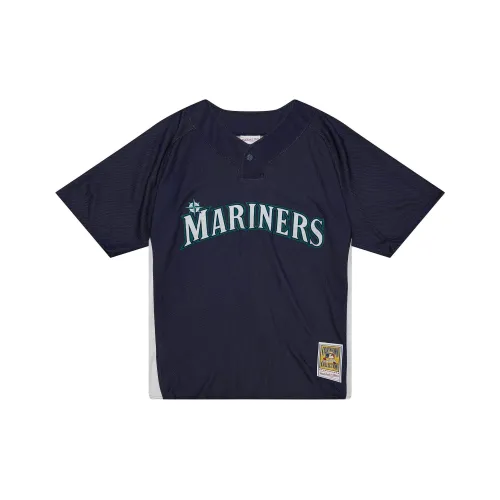 MITCHELL NESS T-Shirt Мужской Темно-Синий