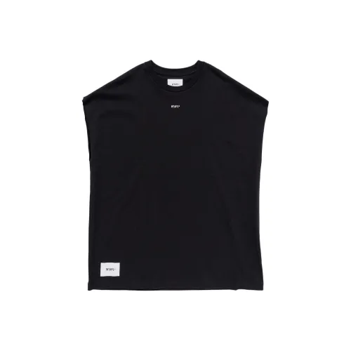 WTAPS Collaboration SS25 Черная Унисекс Футболка