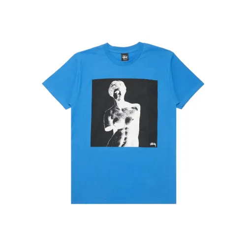 Stussy Синий Мужской T-Рубашки